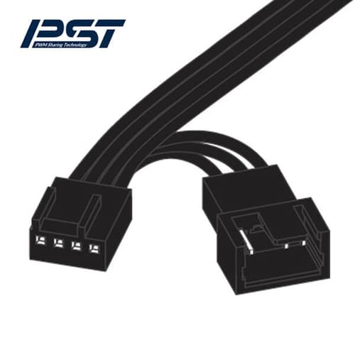 Arctic P12 PWM PST ARGB Black Cabinet Fan (Triple Pack)